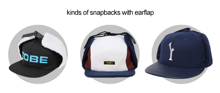 Snapback With Ear Flaps