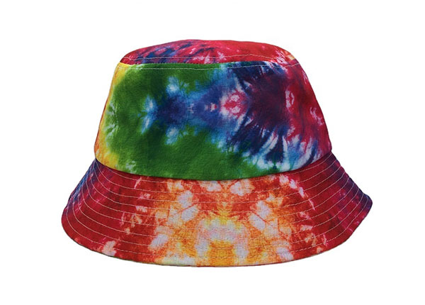 Rainbow Bucket Hat For Sale - Tie Dye - HX Caps Factory