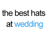 The Best Hats at Weddings