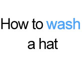 How to Wash a Hat - Not Ruined